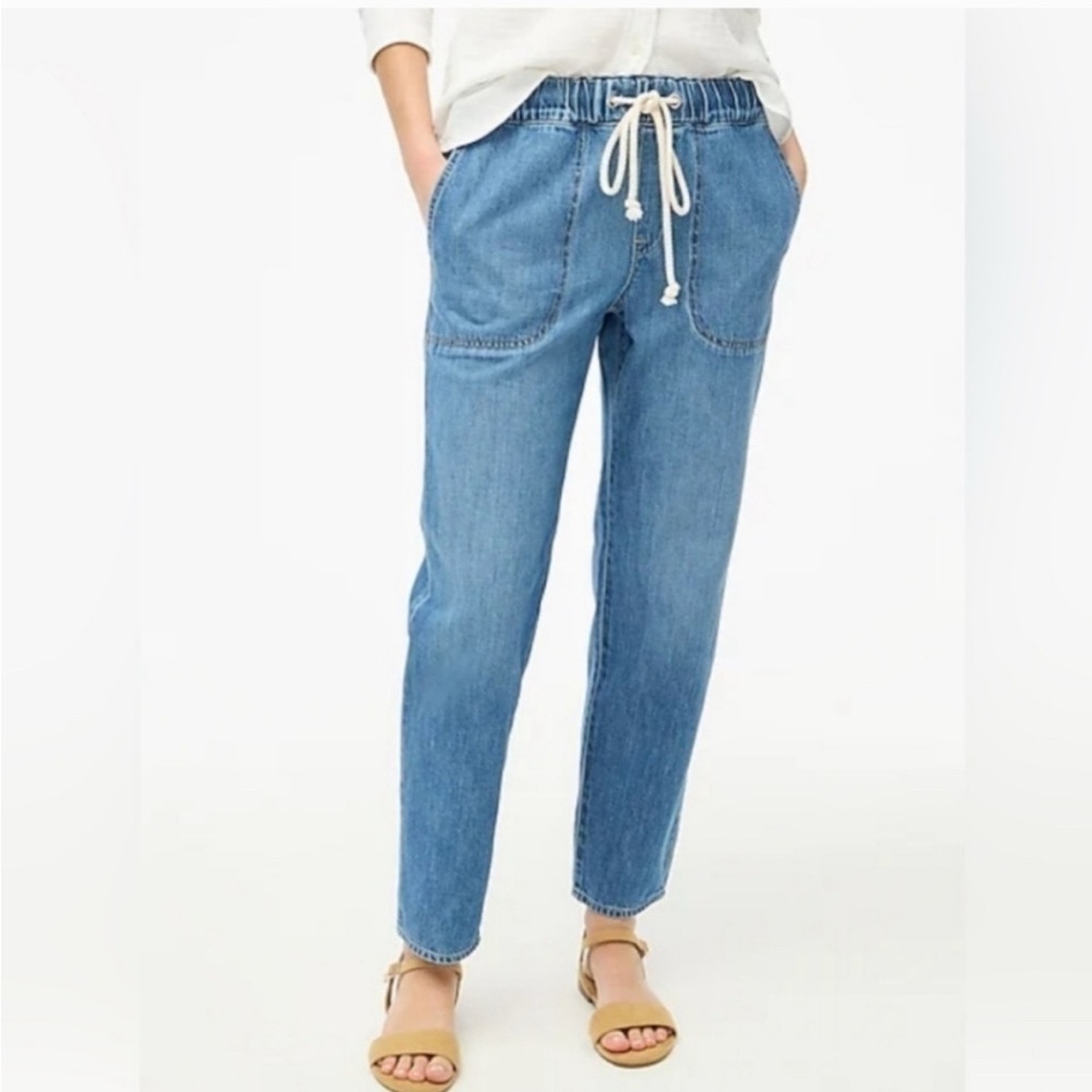 J. Crew Light Blue Straight-Leg Jeans